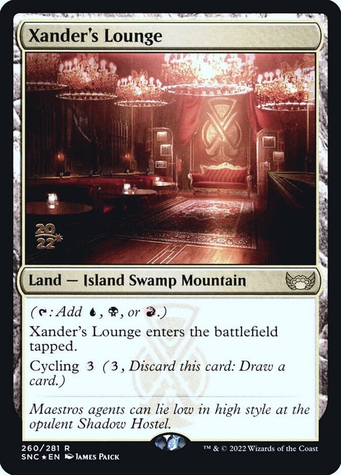 Xander's Lounge - Foil - Prerelease Promo