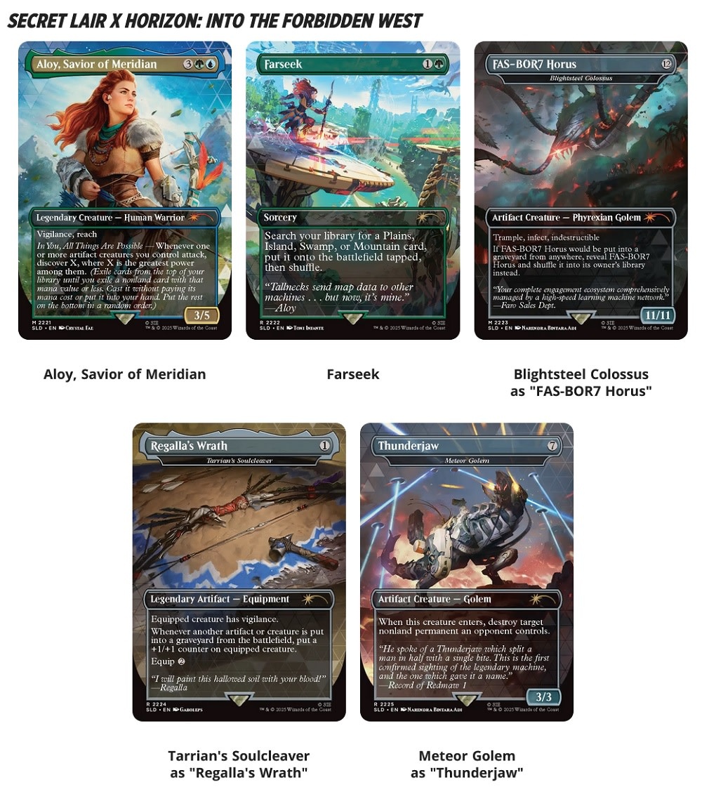 MTG - Horizon Zero Dawn: Huntress and the Machines (Non Foil) - Secret Lair