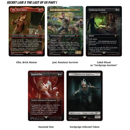MTG - Secret Lair - Playstation - The Last of Us Part 1 (Non-Foil)