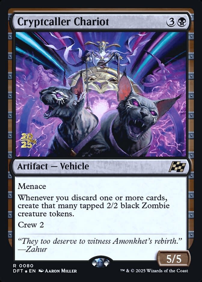 Cryptcaller Chariot - Foil - Prerelease Promo