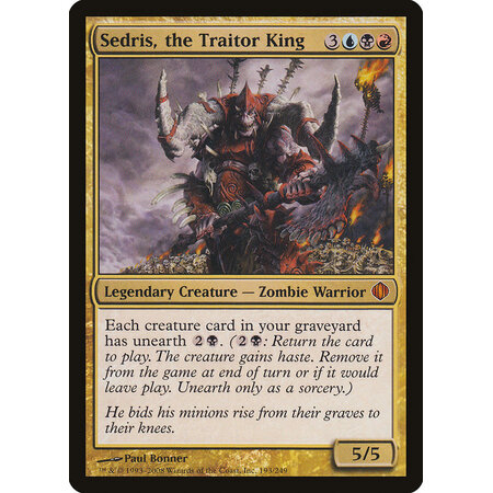 Sedris, the Traitor King