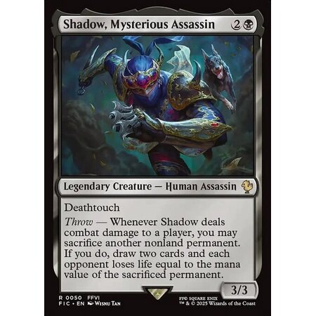 Shadow, Mysterious Assassin