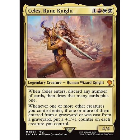 Celes, Rune Knight - Foil