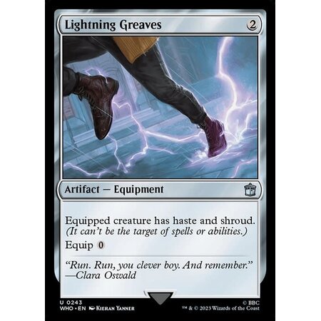 Lightning Greaves - Foil