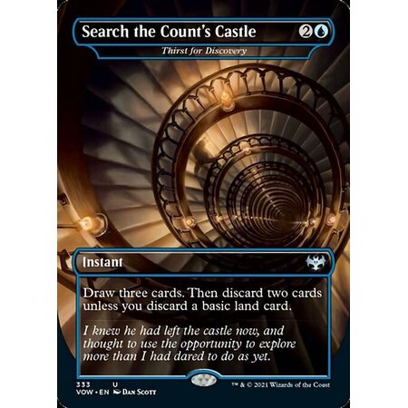 Thirst for Discovery (Search the Count's Castle) - Foil