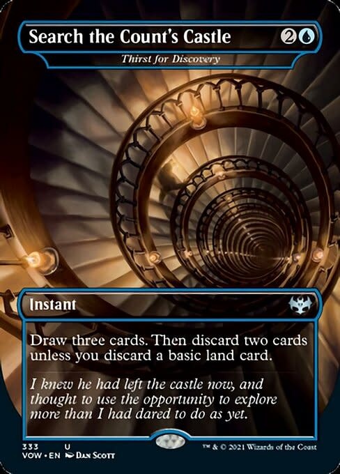 Thirst for Discovery (Search the Count's Castle) - Foil