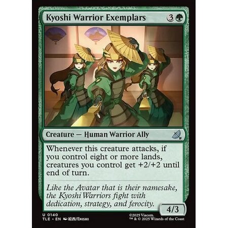 Kyoshi Warrior Exemplars