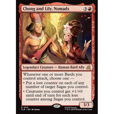 Chong and Lily, Nomads