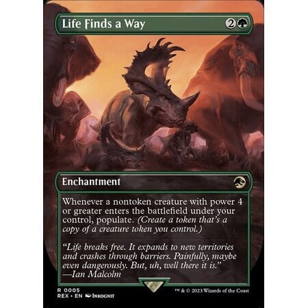 Life Finds a Way - Foil