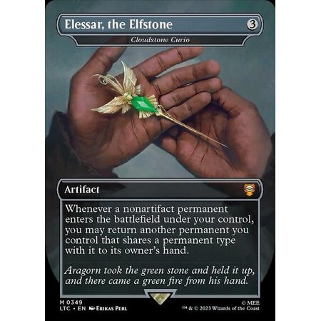 Cloudstone Curio (0349 - Elessar, the Elfstone) - Foil