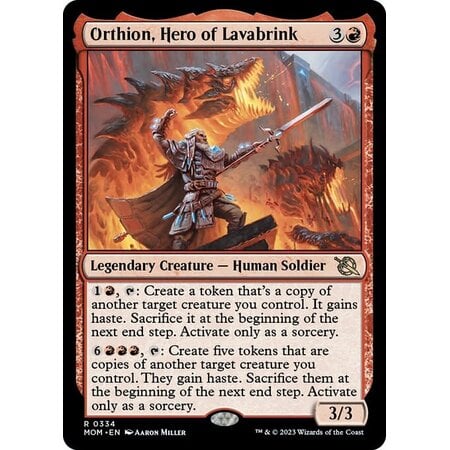 Orthion, Hero of Lavabrink