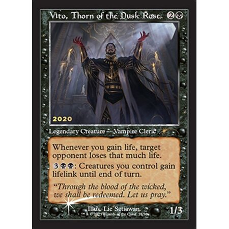 Vito, Thorn of the Dusk Rose - Foil - 30th Anniversary Promo