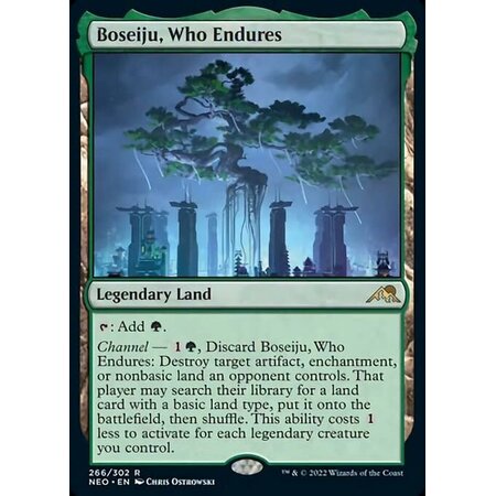 Boseiju, Who Endures