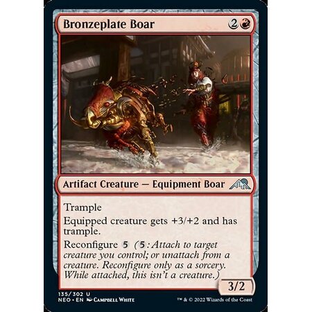 Bronzeplate Boar