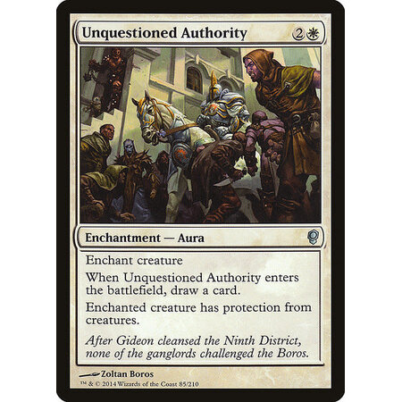 Unquestioned Authority