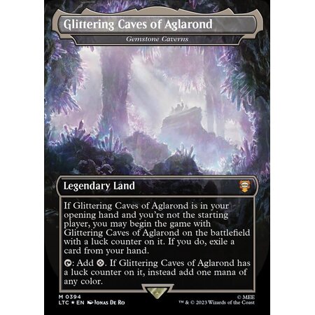 Gemstone Caverns (0394 - Glittering Caves of Aglarond) - Surge Foil