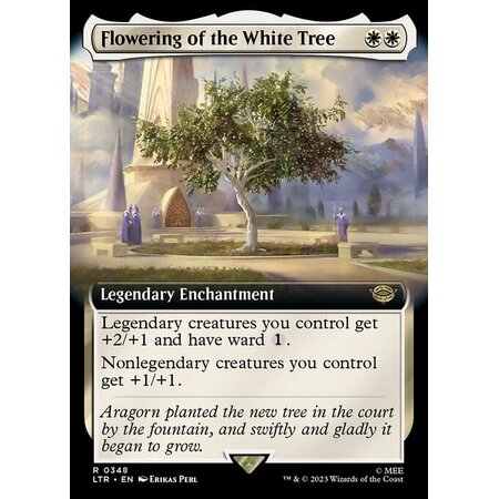 Flowering of the White Tree