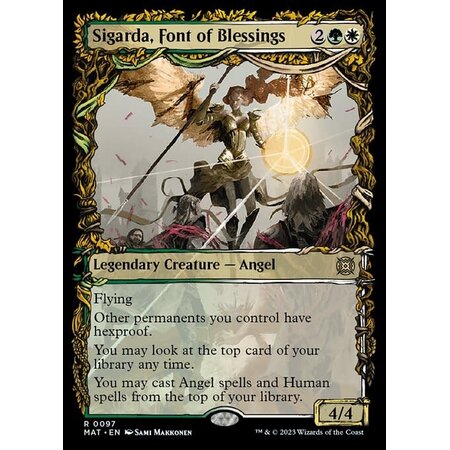 Sigarda, Font of Blessings - Foil