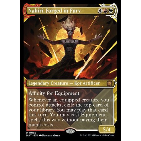 Nahiri, Forged in Fury - Foil