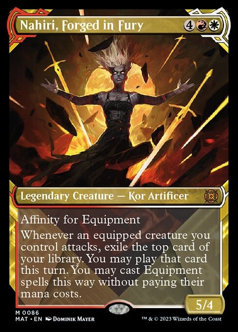 Nahiri, Forged in Fury - Foil