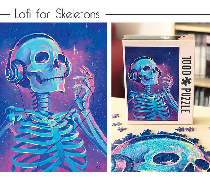 1000 - Lofi for Skeletons