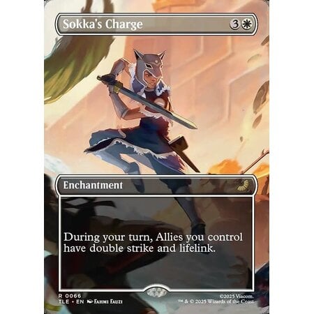 Sokka's Charge - Foil