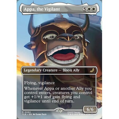 Appa, the Vigilant - Foil