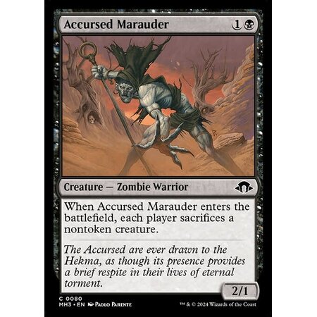 Accursed Marauder - Foil