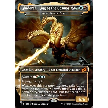 Illuna, Apex of Wishes (Ghidorah, King of the Cosmos) - Foil