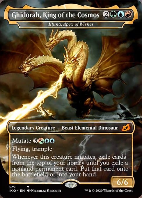 Illuna, Apex of Wishes (Ghidorah, King of the Cosmos) - Foil