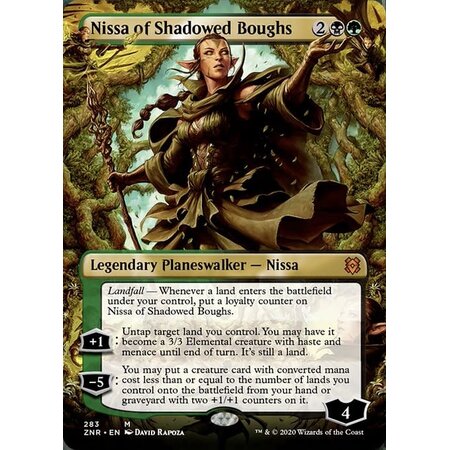Nissa of Shadowed Boughs - Foil