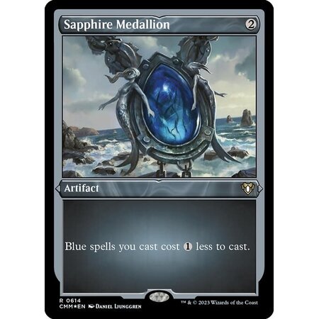 Sapphire Medallion - Foil-Etched