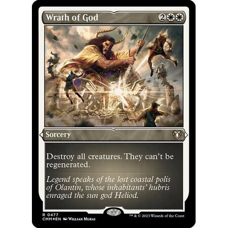 Wrath of God - Foil-Etched
