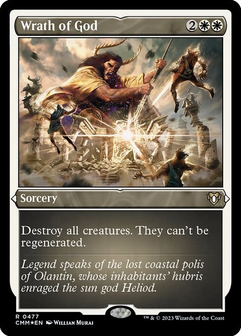 Wrath of God - Foil-Etched
