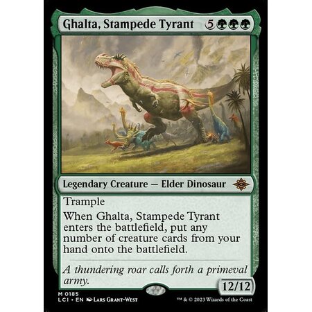 Ghalta, Stampede Tyrant - Foil