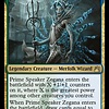 Prime Speaker Zegana - Foil