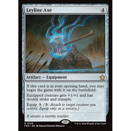 Leyline Axe - Foil