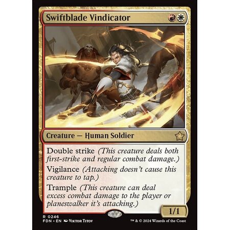 Swiftblade Vindicator - Foil