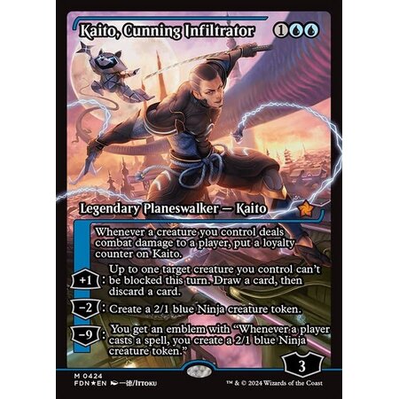 Kaito, Cunning Infiltrator - Foil