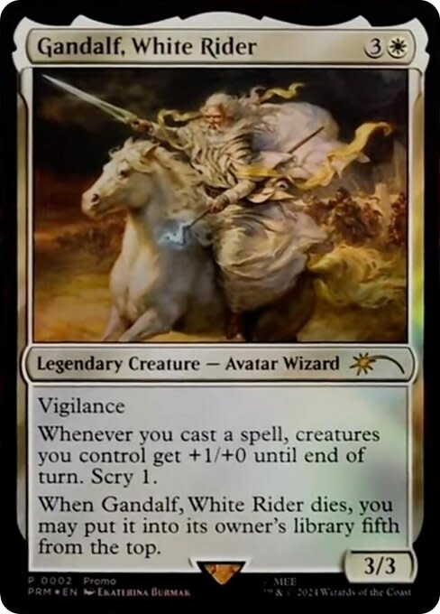 Gandalf, White Rider - Foil - Resale Promo