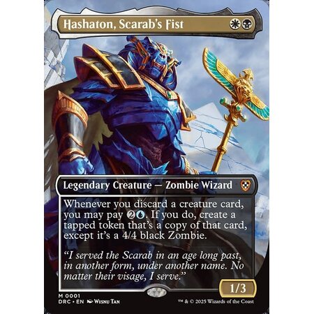 Hashaton, Scarab's Fist - Foil