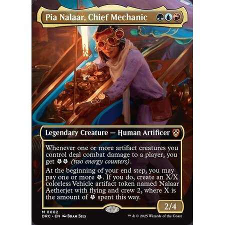 Pia Nalaar, Chief Mechanic - Foil