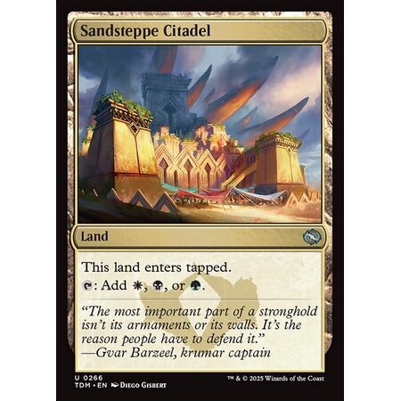 Sandsteppe Citadel - Foil
