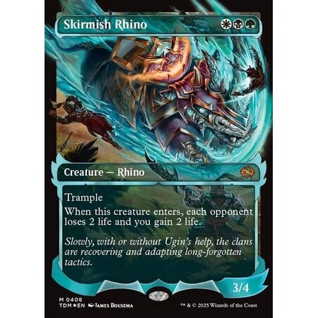 Skirmish Rhino - Foil