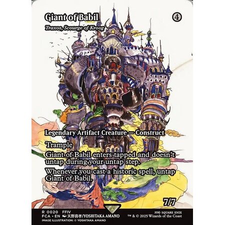 Traxos, Scourge of Kroog (Giant of Babil)