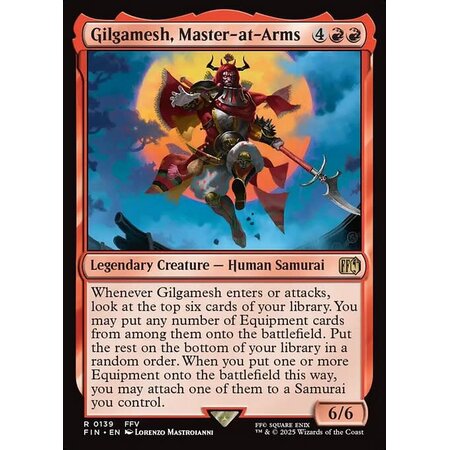Gilgamesh, Master-at-Arms