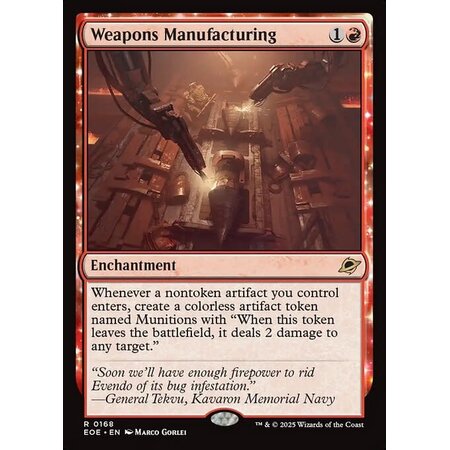 Weapons Manufacturing - Foil