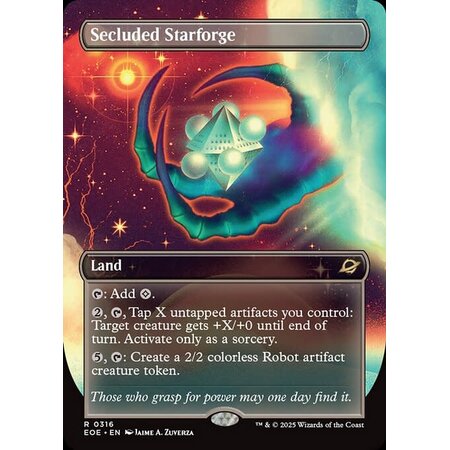 Secluded Starforge - Foil