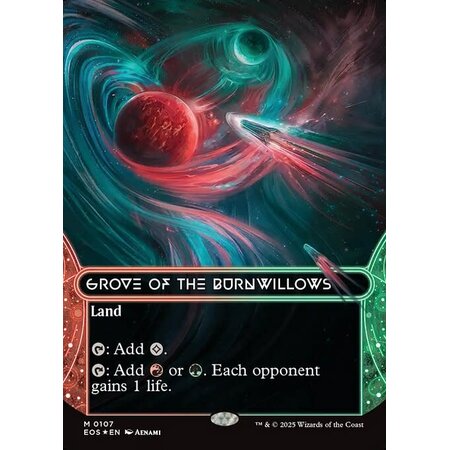 Grove of the Burnwillows - Galaxy Foil