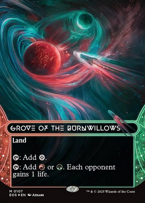 Grove of the Burnwillows - Galaxy Foil